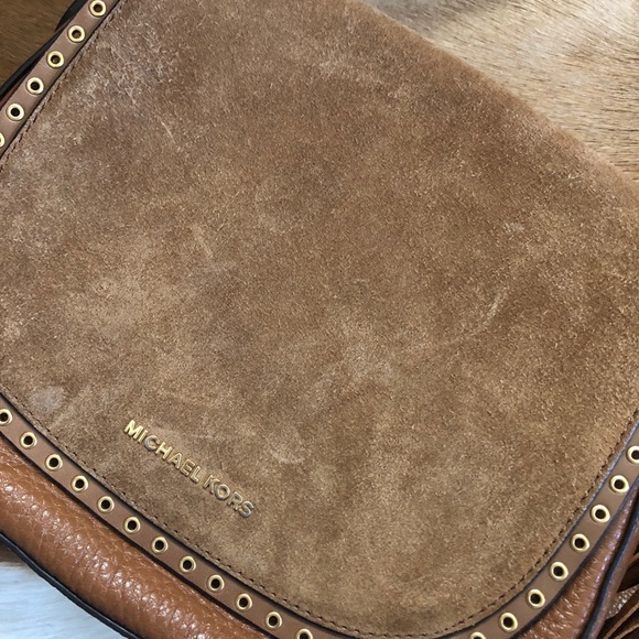 Michael Kors Tan Brown Leather shoulder Bag - Picture 2 of 6